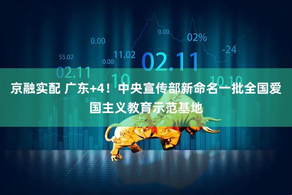 京融实配 广东+4！中央宣传部新命名一批全国爱国主义教育示范基地